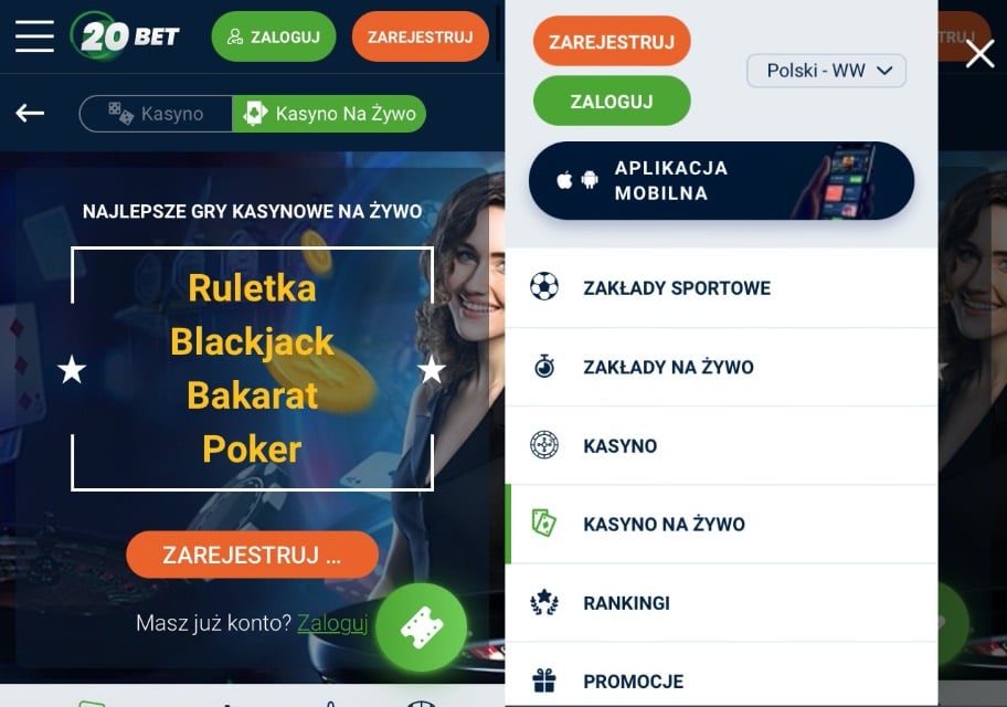 20Bet Mobile