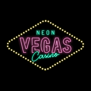 Логотип неонового Вегасу казино